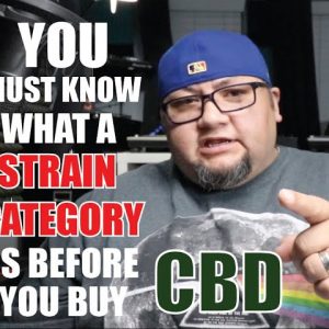 3 Strain Categories you must know before you buy CBD